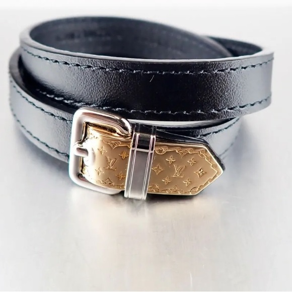 Gorgeous Louis Vuitton Italian Luxury Wrap Bracelet Pristine Condition - Picture 2 of 11